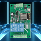 ESP8266 WIFI Relay Board Dual Channel ESP-12F Development Board DC 5V 10A Wireless Smart Relay Module Based on Arduino