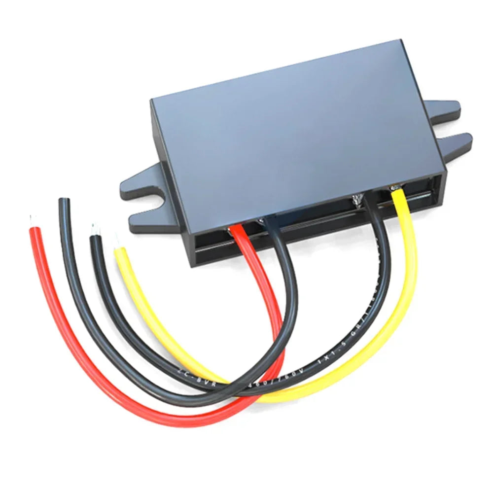 12V 24V 36V 48V 60V 72V Buck to 5V 3A USB Step Down Power Converter Car Auto Phone Motorcycle Charger Adapter 11V-90V