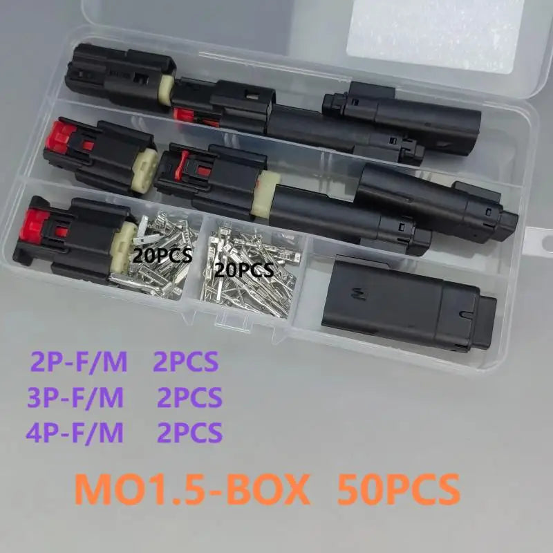 Molex 2 3 4 6 8 12 16 20 Pin Car Waterproof Connector Tail Lamp Headlight Light Socket Plug 33471-0301 For Ford BUICK Chevrolet