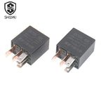 DC 12V/24V 40A Rated Current 1NO 1NC SPDT 4Pin/5Pin Car Relays Socket Automotive Alarm Relay & Wire 40 Amp Auto Accessories