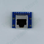 1Pce RJ45 Ethernet Port 8P Vertical Horizontal Test Board Bent Pin Straight Pin Network Port Adapter Circuit Board Connector