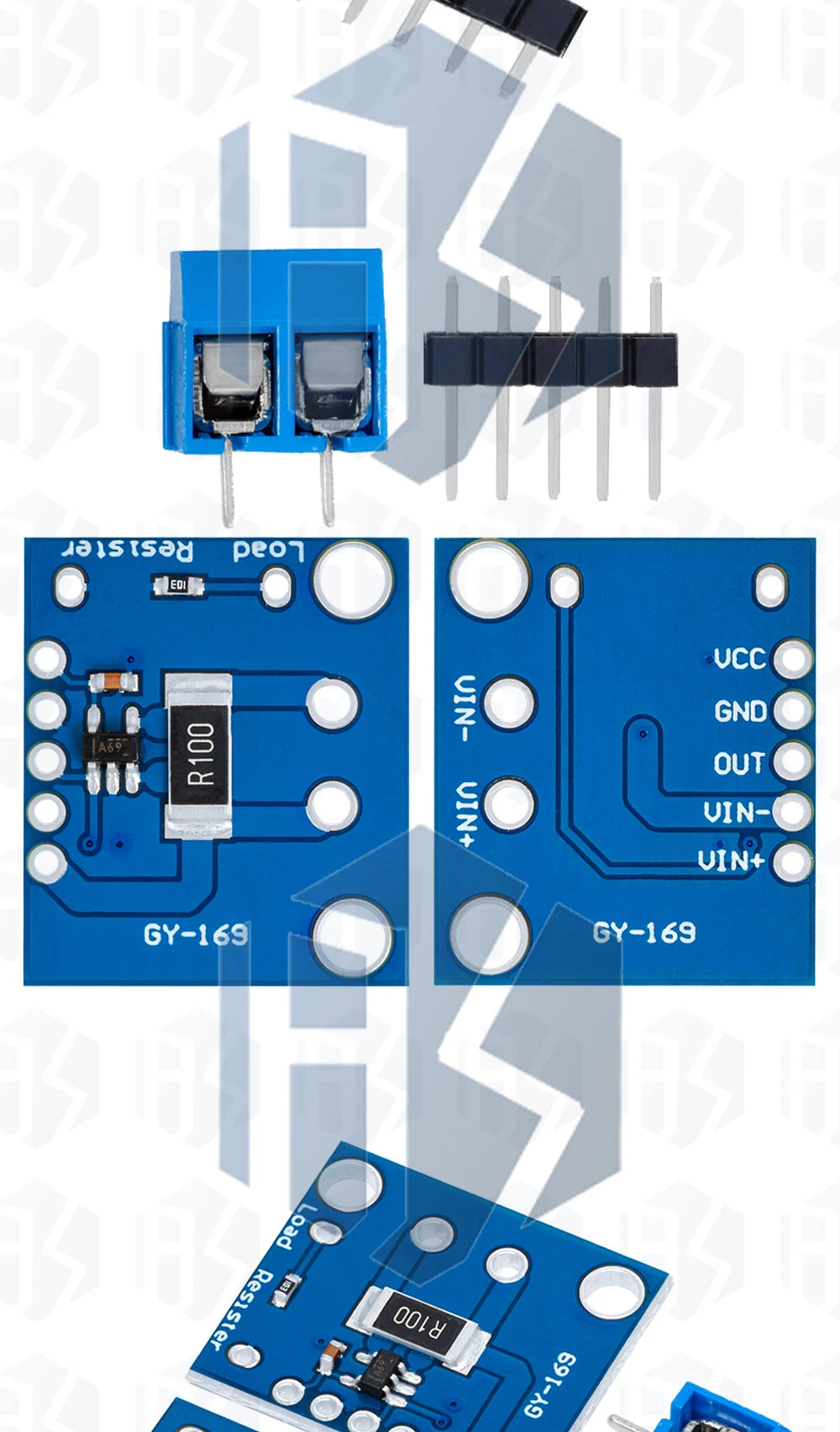 INA219 GY-169 GY-471 MAX471 3A Current Sensor Module Consume Current Detection Module for Arduino DC 0 -30V