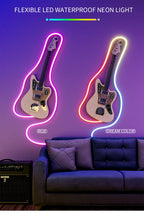 Dream Color LED Neon Strip WS2811 5050 RGBIC P67 Waterproof   Addressable Smart IC Flexible Light Tape for Room DIY DC12V/24V