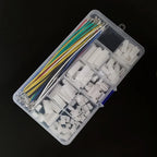 XH 2.54mm Connector Kit With Double Pre-crimped Soft Silicone Cable Wire 22AWG 2/3/4/5/6/7/8/9/10 Pin Housing JST Adapter Cable