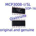 Qixinruite   100% nuevo original MCP3008 MCP3008-I/P DIP-16 MCP3008-I/SL SOP-16 convertidor de analógico a digital