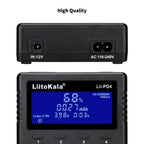 LiitoKala Lii-PD2 Lii-PD4 LCD Lipo Battery Charger For 21700 20700 18650 18350 26650 22650 14500 NiMH Smart Full Automatic Stop