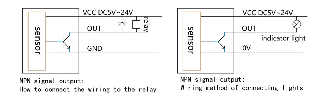 XKC-Y27C Small Liquid Water Tubes Non-contact Level Detection Sensor,Waterproof Flow Switch for 4mm 6mm 8mm 10mm Tubes