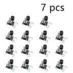 1 to 8 PCS KY-040 360 Degrees Rotary Encoder Module with Knob Cap 5V Brick Sensor Switch Development Board Module for R3 Board
