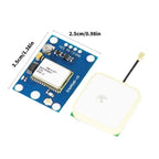 652F GY-GPS6MV2 Module 25x25mm Lareg Antennae with EEPROM and Backup Battery for Drones Enthusiasts