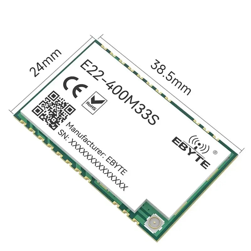 24-Hour Delivery EBYTE SX1268 433Mhz Lora Wireless RF Transceiver Module E22-400M33S SMD/Stamp Holes 33Dbm Low Power Long-Distan