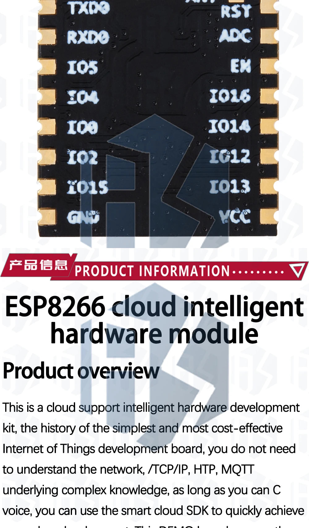 ESP8266 WiFi Wireless Transceiver Module ESP-01/ESP-01S/ESP-07/ESP-07S/ESP-12/ESP-12E/ESP-12F for Arduino DIY Projects
