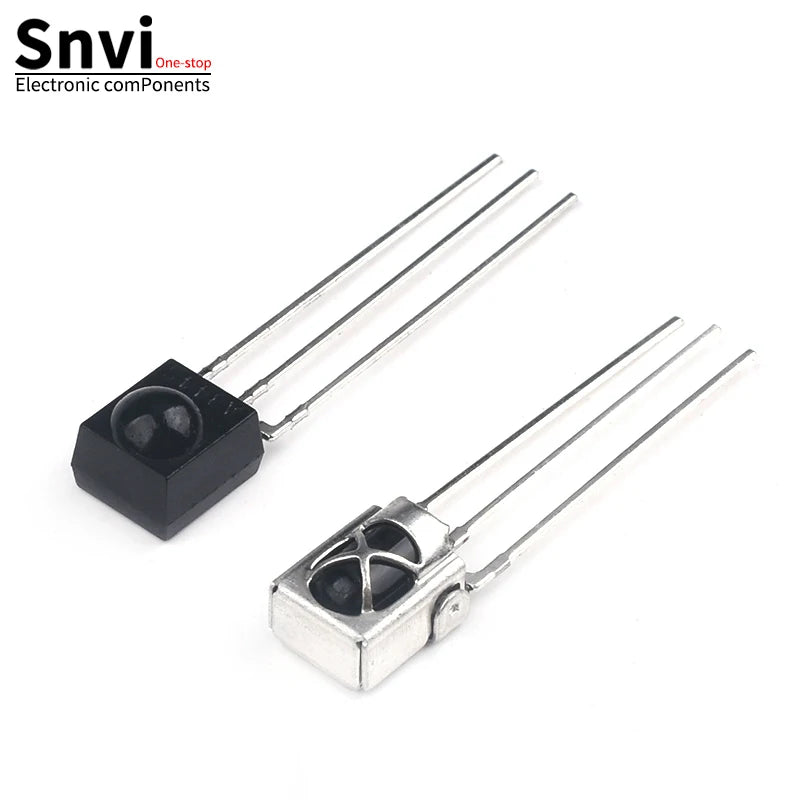 Snvi 5PCS Universal IR Infrared Receiver VS1838B CHQB HS0038 TL1838 VS1838 1838 HX1838 VS0038 Remote Receiver Tube