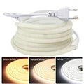 DC 5V LED COB Strip Light USB High Density Linear Lighting 320LED Flexible Tape Lights Warm Natural White Red Blue Green Decor