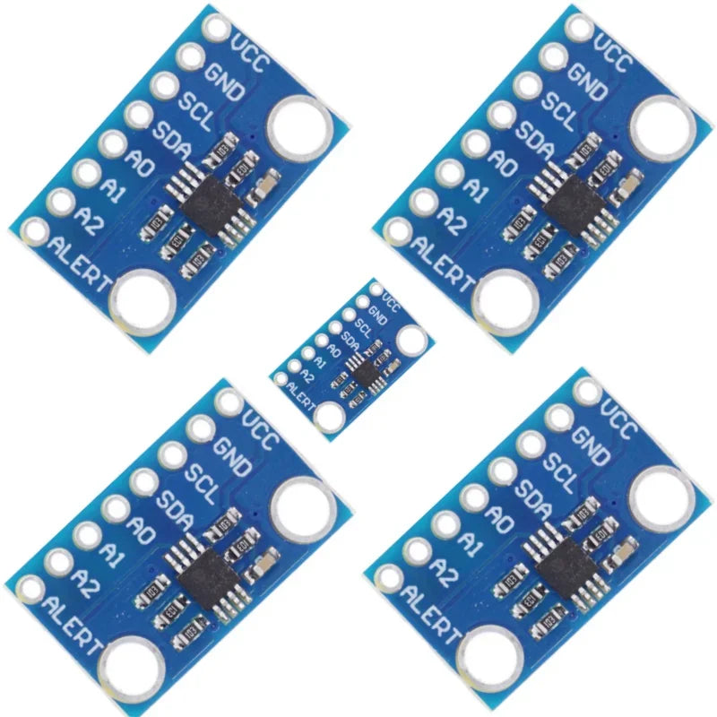 1-5 Pcs MCP9808 module high-precision I2C temperature sensor ±0.25°C /0.0625°C resolution DC2.7-5.5V