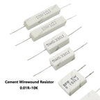 1R 2R 3R 5R 8R 1K Cement Wirewound Resistor 5W 10W Non-Inductive BPR56 Series 0.01R–10K  2.2R 330R 150R 100R 20R