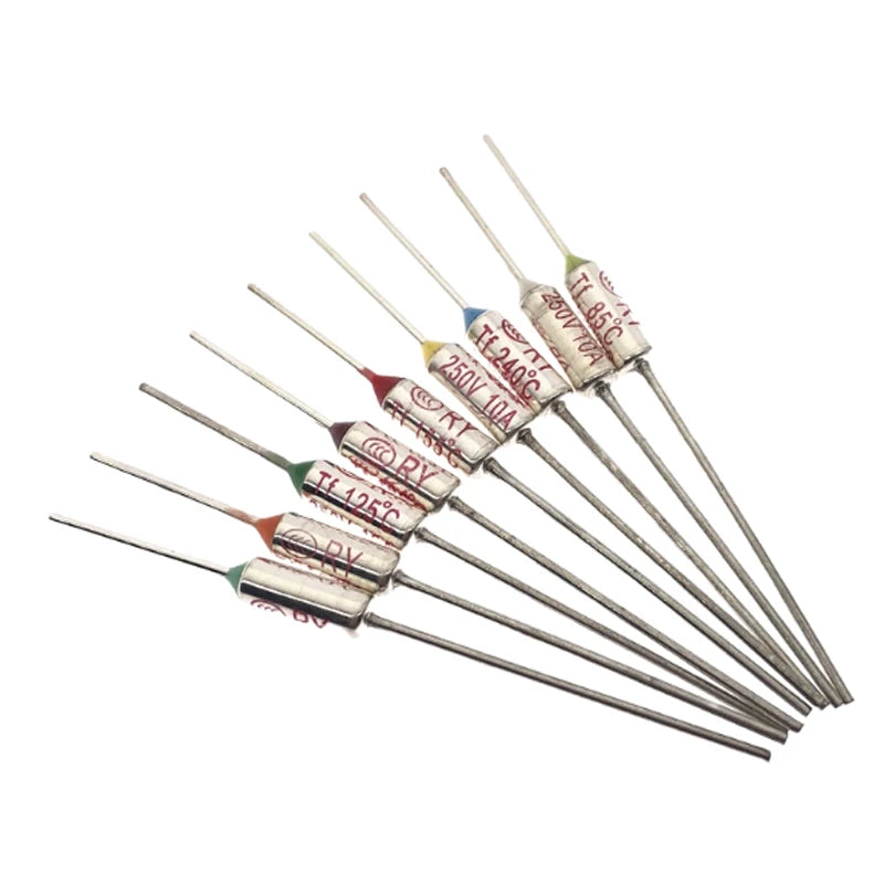 TF Thermal Fuse RY 65C 70C 75C 80C 85C 90C 100C 110C 120C 130C 152C 165C 172C 185C 192C 216C 240C 280C 300C Temperature Fuse