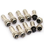 Aviation Plug Socket Connector GX12 16 20-2/3/4/5/6/8/10/12 Core Cable Aviation Plug Connector