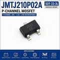 (100 pcs) JMTJ210P02A SOT-23-3L (Marking 2021 EE) - P-Channel MOSFET -20V -7A 32mΩ J210P02A