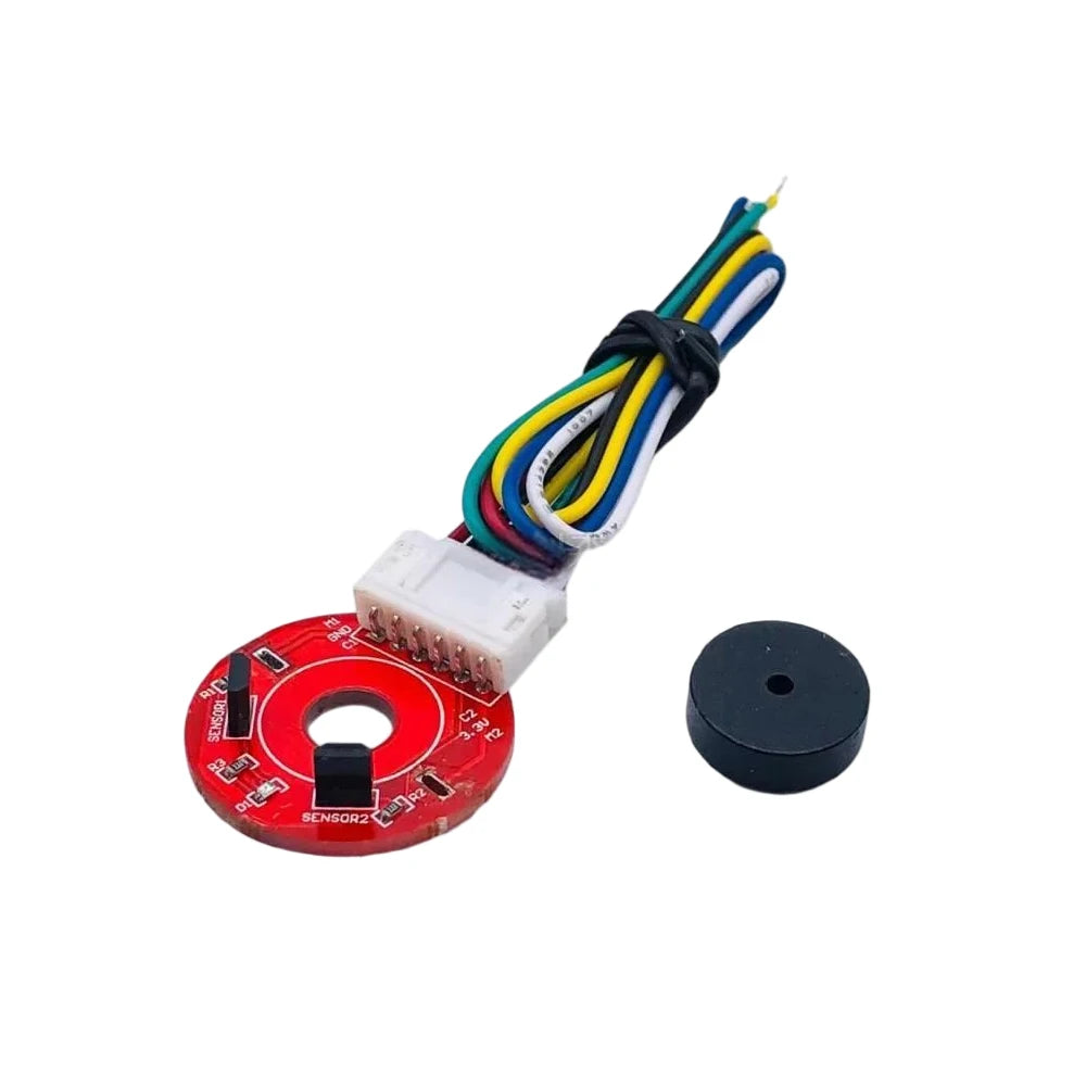 for 370 Motor 3.3-5V Hall Magnetic Encoder Speed Measurement Code Disk Speed Measurement Direction Sensor Module