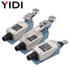 2PCS ME-8104 ME-8112 ME-8108 Waterproof Momentary CNC Limit Switch Electronic Metal 5A/250VAC Roller Rotary Adjustable Lever Arm