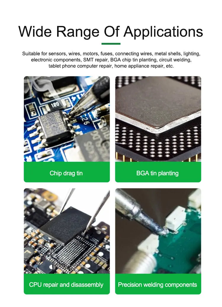 RELIFE F-21 10CC Lead-free and Halogen-free Tin Soldering Paste For PCB Rework Welding Flux Syringe Type Emulsified Solder