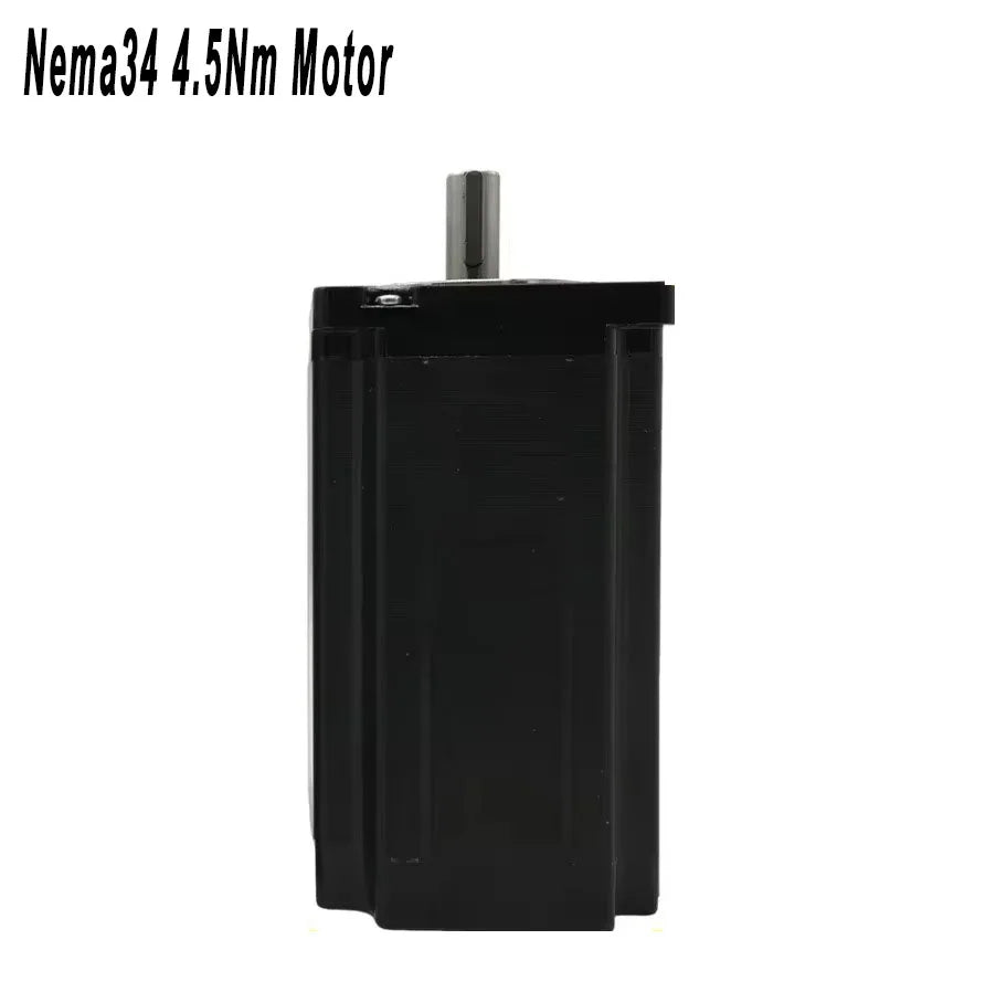 Nema34/42/52 Stepper Motor Kit 4.5-50Nm | 3-Phase Motor 14/19mm Shaft | EC3522/EC3822 Driver for CNC/Robotics (80-240V)