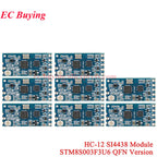 20Pcs/1pc HC-12 433Mhz SI4438 SI4463 Wireless Serial Port Module 1000m UART 3.3V/5V TTL Level With Antenna Bluetooth-compatible