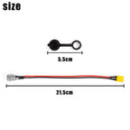 Electric Scooter GX-16 Charge Plugs GX16 3 Pins Charging Port for VSETT 8 8+ 9 9+ 10+ for ZERO 8 9 10 8X 10X 11X for Speedual