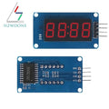 TM1637 LED Display Module For Arduino 7 Segment 4 Bits 0.36 Inch Clock RED Anode Digital Tube Four Serial Driver Board Pack