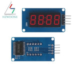 TM1637 LED Display Module For Arduino 7 Segment 4 Bits 0.36 Inch Clock RED Anode Digital Tube Four Serial Driver Board Pack
