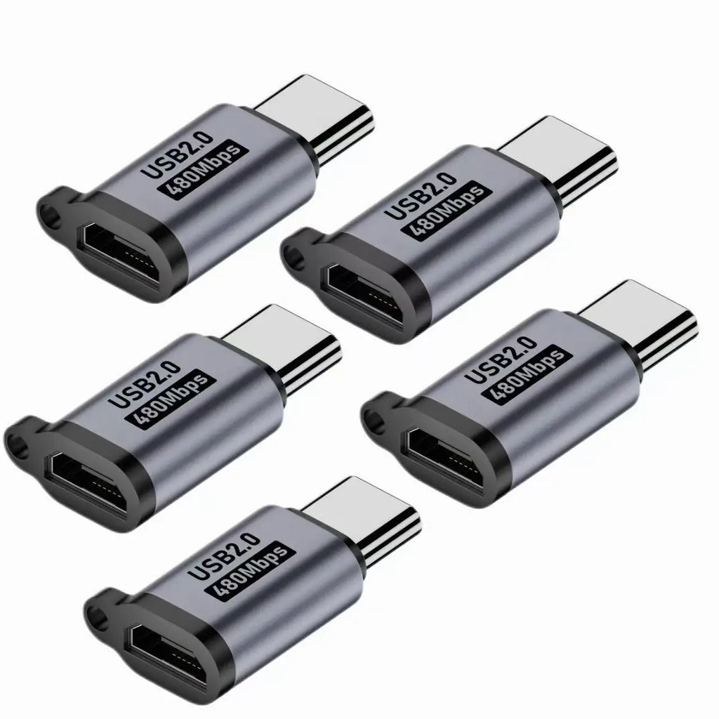 USB-C/Micro to MiNi-USB and Micro-USB/USB-C to USB-C/Micro-USB Adapters   for IPhone 14 13 Xiaomi Samsung