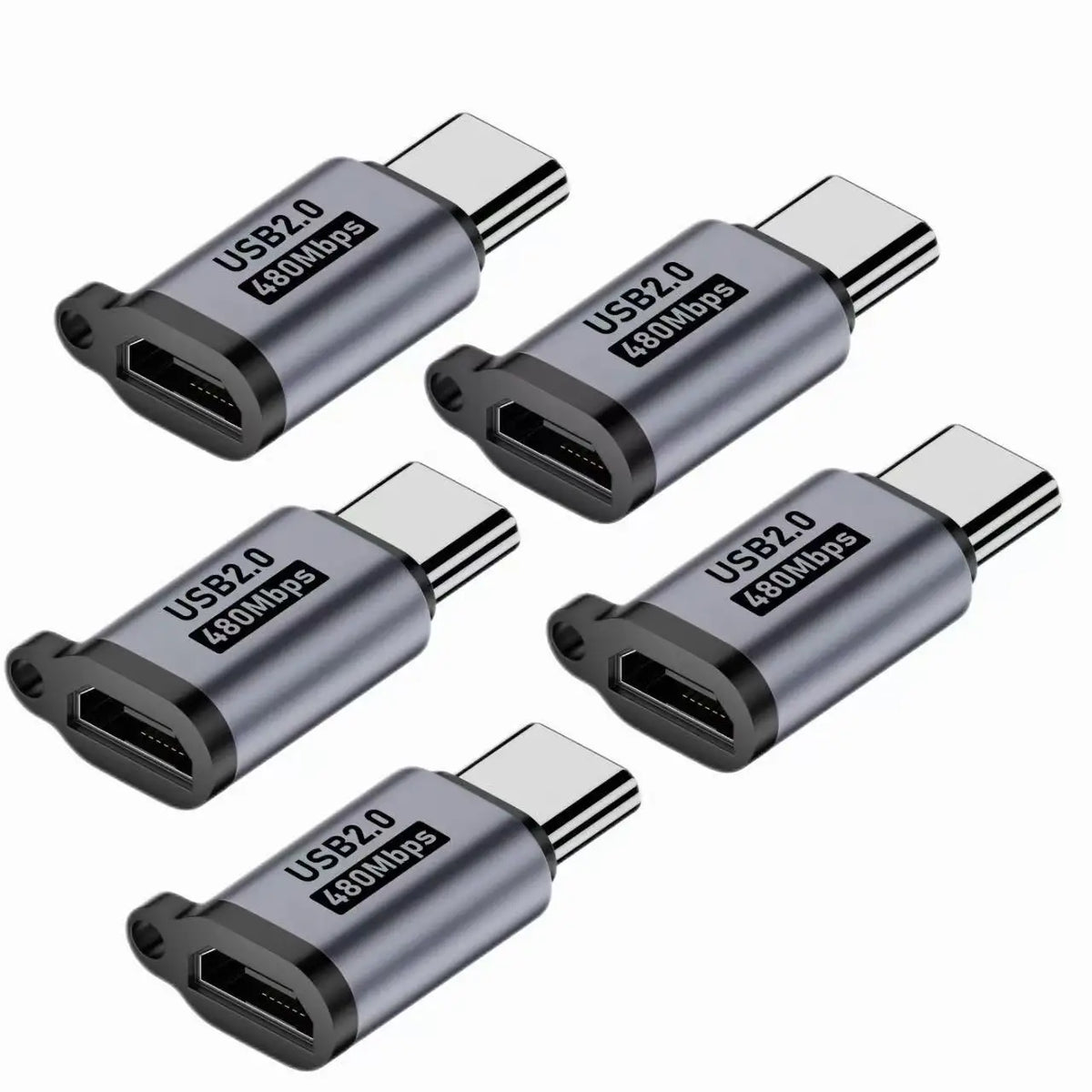 USB-C/Micro to MiNi-USB and Micro-USB/USB-C to USB-C/Micro-USB Adapters   for IPhone 14 13 Xiaomi Samsung