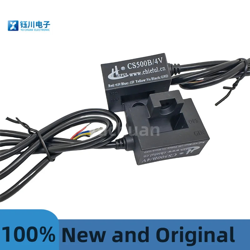 (1Pcs) Cs100B/4V Cs200B/4V Cs300B/4V Cs400B/4V Cs500B/4V Cs600B/4V Wired Hall Sensor Original 100A/200A/300A/400A/500A/600A