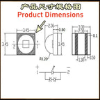 10PCS 3W 3535 Deep Infrared IR High Power LED Light Source Band 660nm 700nm 730nm 740nm 800nm 850nm 940nm 1050nm Lamp Beads
