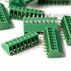 50pcs 2.54mm Terminal Block, 0.1" 2P 3P 4P 5P 6P 7P 8P 9P 10P 12P 14P 16P Rohs Brass PCB Screw Mount Wire Terminal Connector
