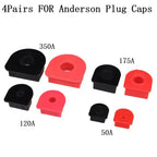 4 Pairs Waterproof Plug Cable 50A 120A 175A 350A Gland Inserts Cap For Anderson Style Plug Cable Connector Electrical Equipment