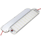 2pcs 12V-80V 72LED Roof Light Interior Light Bar Strip Light With Switch LED Car Interior Lamp Lighting Camper Bus Motorhome 10W