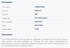 NUCLEO-L476RG STM32 Nucleo-64 development board with STM32L476RG MCU, supports Arduino and ST morpho connectivity