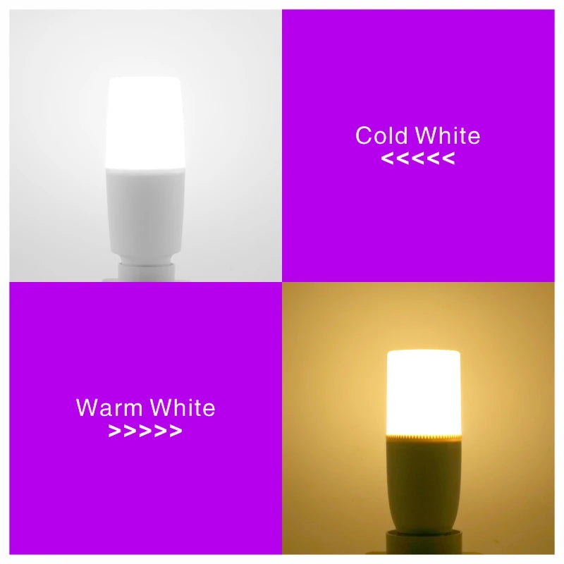 No Flicker 5W 10W 15W 20W LED Cylindrical Corn Bulb E27 E14 Light Bulb AC220V LED Lamp Home Decoration Chandelier Candle Light