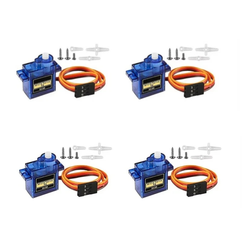 SG90/MG90S 9G Micro Digital Servo 180/360Degree Fixed-Wing Gear Servo Motor for Rc Helicopter Airplane Aircraft DIY Voor Model