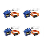 SG90/MG90S 9G Micro Digital Servo 180/360Degree Fixed-Wing Gear Servo Motor for Rc Helicopter Airplane Aircraft DIY Voor Model
