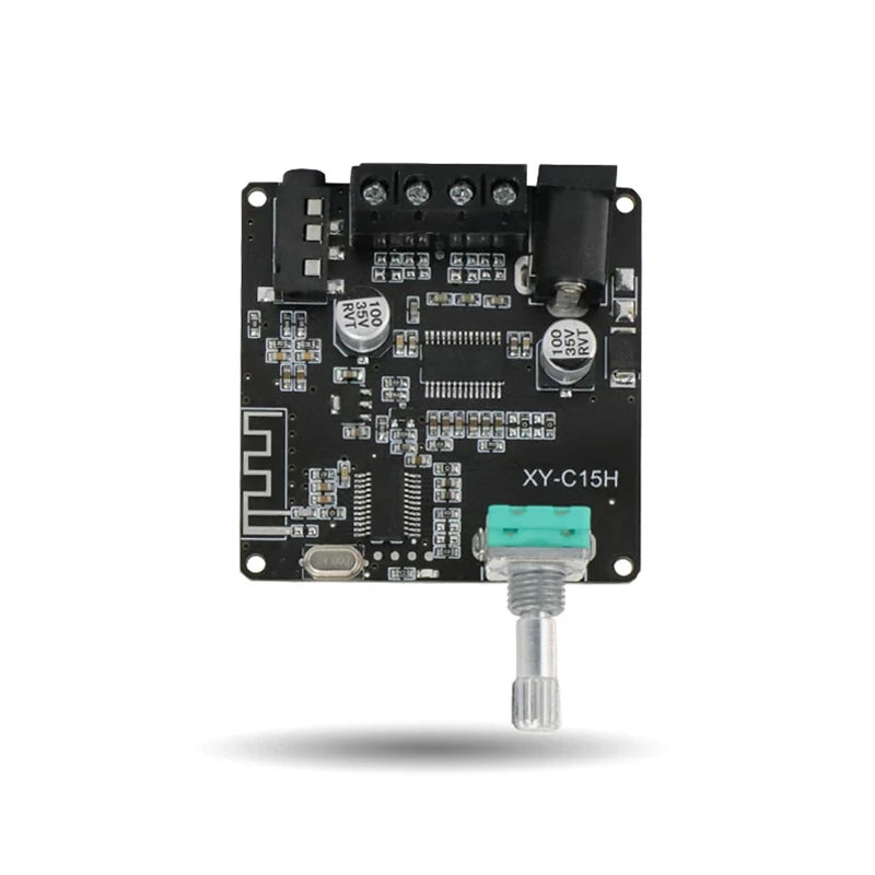 2*20W Bluetooth 5.0 Power Amplifier Class D Audio 10W~100W HiFi Stereo Wireless Music Player Mini USB Sound Card App Digital AMP