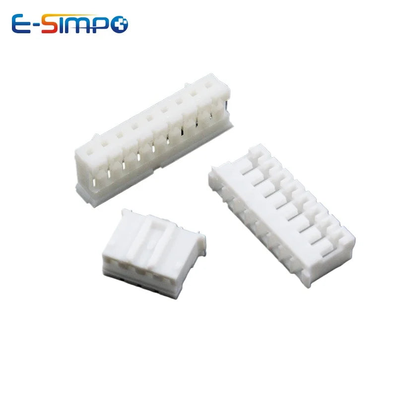 50Pcs PH2.0 2.0mm JST Male Housing Plastic Shell Plug 2/3/4/5/6/7/8/9/10pin 2.0mm Plastic Case Connector