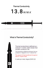 Thermalright 13.8W/m.k Thermal Conductive Grease Silicone Thermal Paste For Computer PC Laptop CPU GPU Video Card Chips