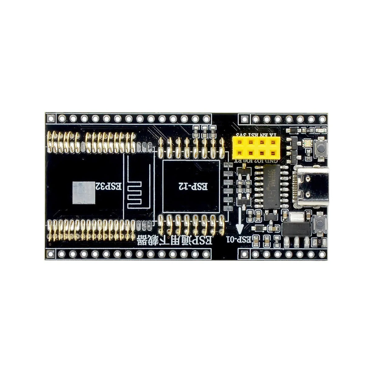 ESP8266 ESP32-WROVER Development Board Test Programmer Socket Downloader for ESP-01 ESP01S ESP12