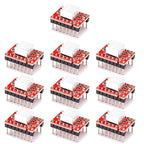 10pcs 3D Printer Parts A4988 DRV8825 Stepper Motor Driver with Heat Sink for SKR V1.3 1.4 GTR V1.0 RAMPS 1.4 1.6 MKS GEN Board