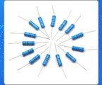 10pcs 5W Metal Film Resistor 1% 1Ω - 1MΩ 2 2.2 10 15 47 100 120 390 470 820 1K 1.2K 3K 8.2K 22K 20K 33K 47K 150K 330K 560K ohm
