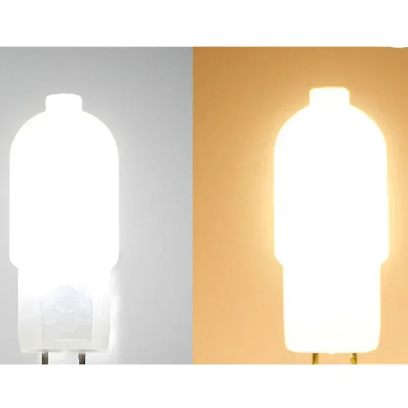 10 Pack G4 12V Led Light Bulb LED Lamp 12LED Replace 30W T3 JC Halogen Bulbs Warm White 3000K Natural White 4000K 6000K