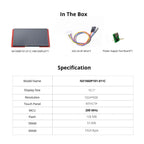 NEXTION 10.1'' Intelligent NX1060P101-011C/R-I Multifunction HMI Resistive/Capacitive LCD Touch Display Module Without Enclosure