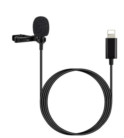 Clearance_MC01 Portable 1.5m Wired Mini Microphone Type C For Phone PC Laptop Metal Clip-on Lavalier USB mic 3.5mm Condenser Mic